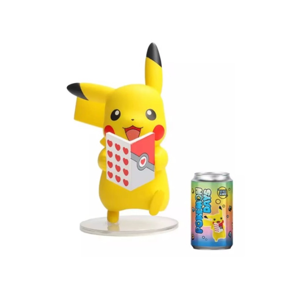 Figurine Pokemon Soda - Pikachu Livre (Pikachu Days)