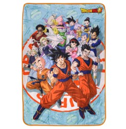 Plaid Couverture Polaire Dragon Ball Z - Universe Survival (100 x 150)