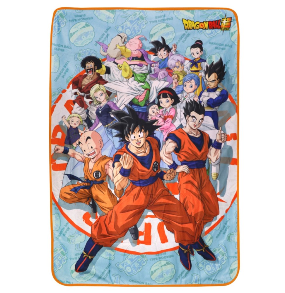 Plaid Couverture Polaire Dragon Ball Z - Universe Survival (100 x 150)