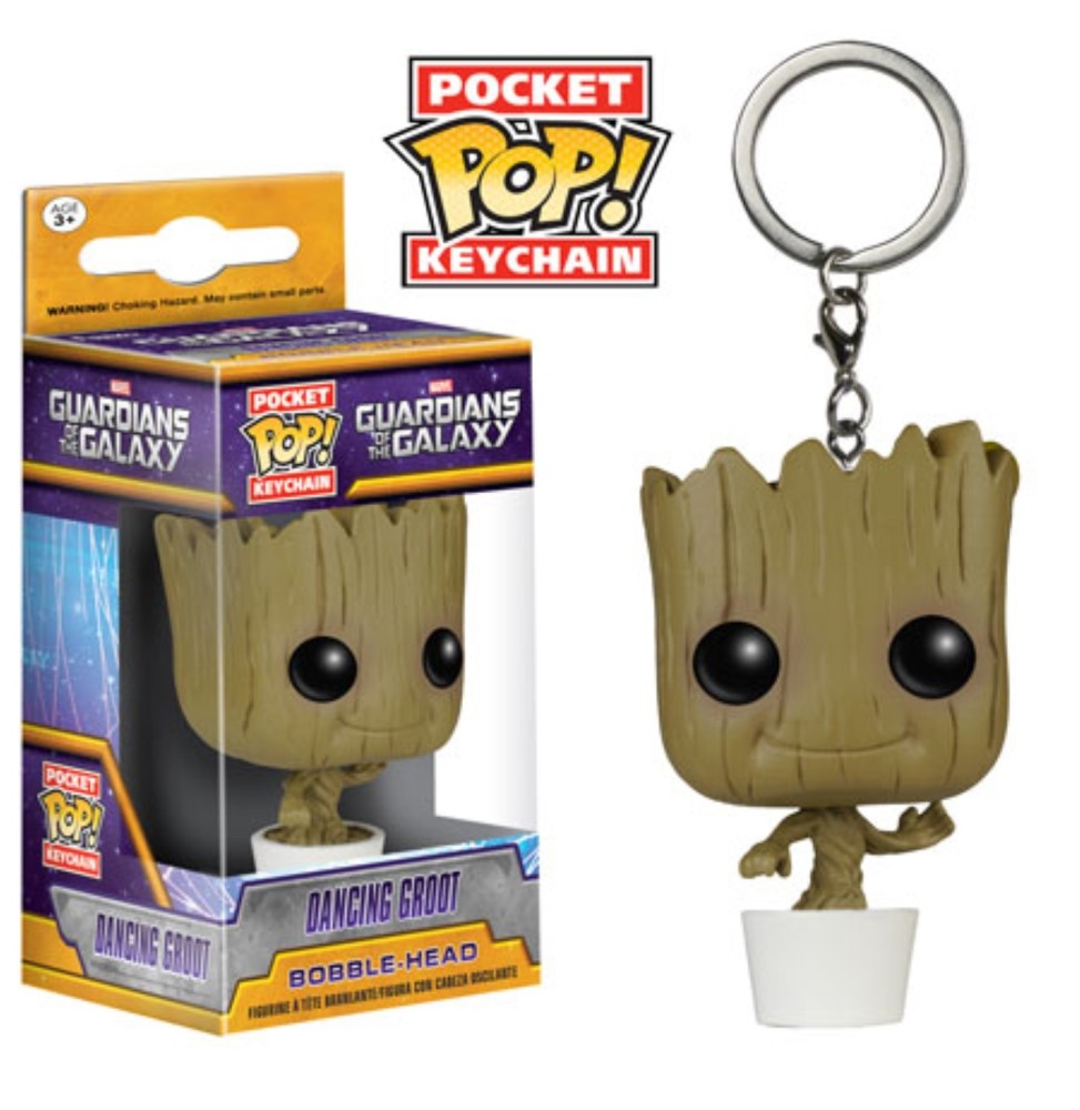Funko Pocket Pop ! Gardiens de la Galaxie - Dancing Groot 4cm