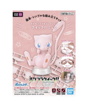 Model Kit Pokemon - Mew (Pokepla 02)