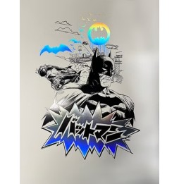 DC Artprint - Batman Batman Japan Holo (Letterpress 30 x 40)