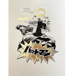 DC Artprint - Batman Japan Or (Letterpress 30 x 40)