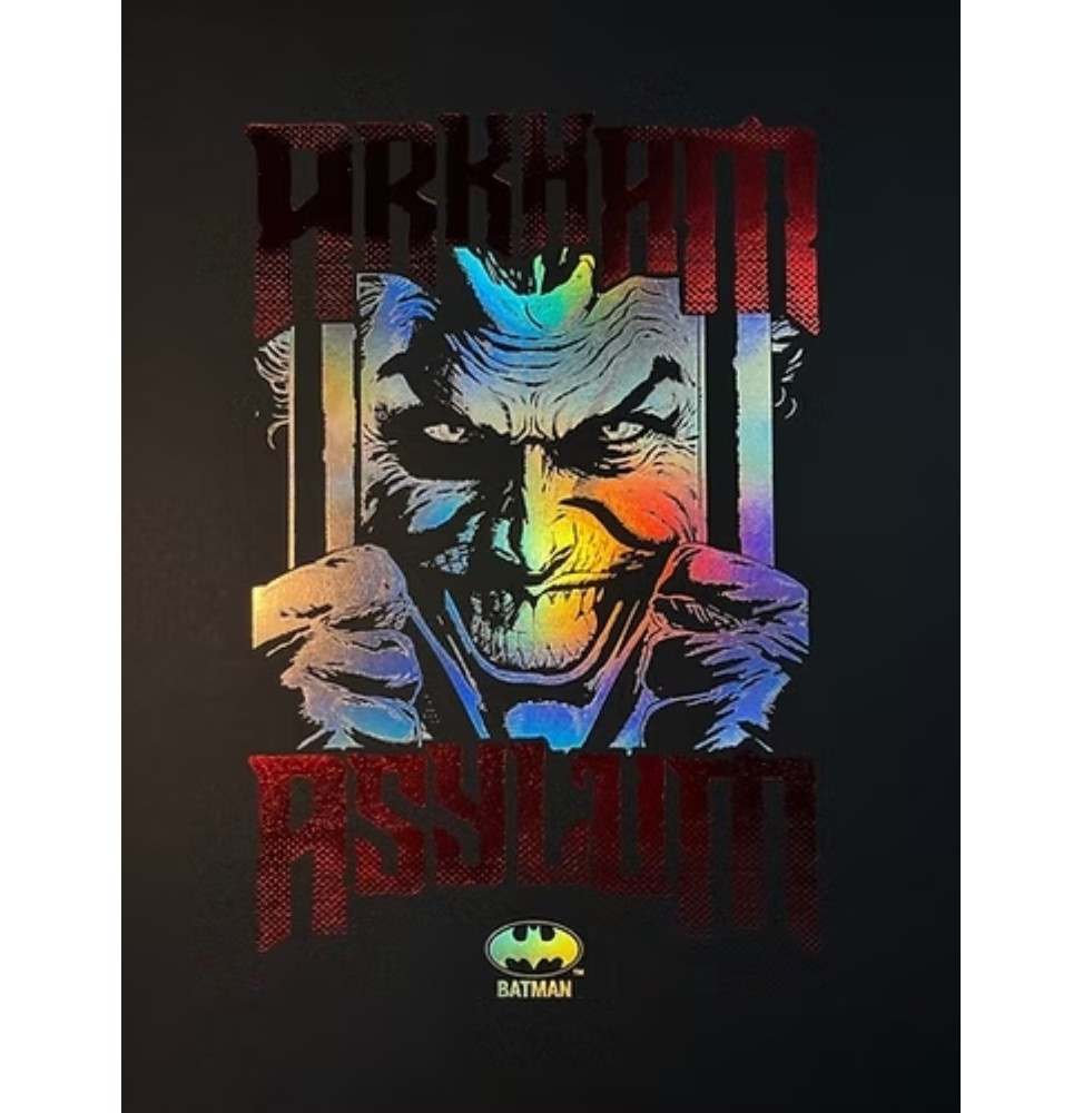 DC Artprint - Batman Joker Arkham Asylum Holographic (Letterpress 30 x 40)
