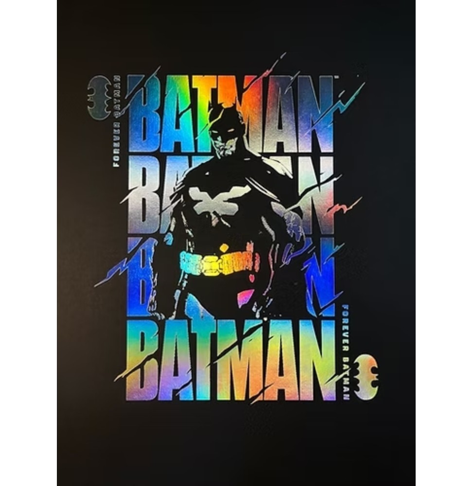 DC Artprint - Forever Batman Holographic (Letterpress 30 x 40)