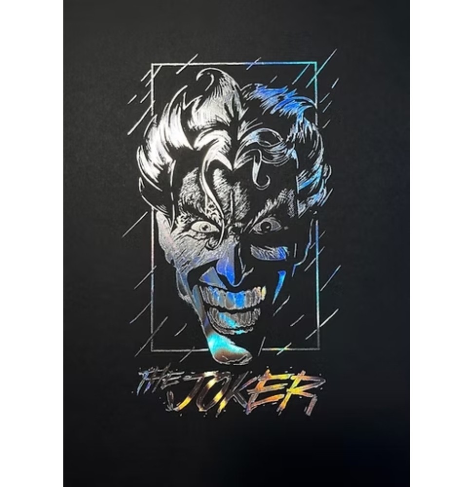 DC Artprint - Batman The Joker Holographic (Letterpress 21 x 30)