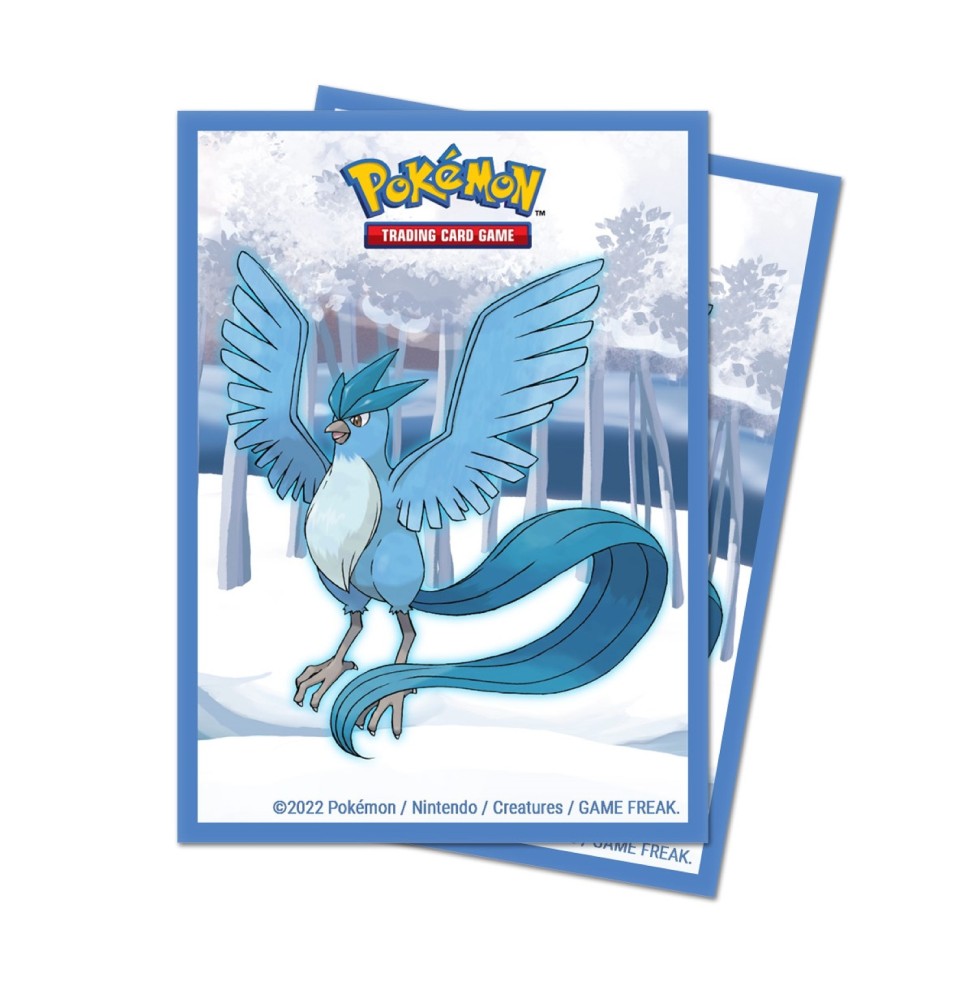 Protèges Cartes Ultrapro Pokemon - Frosted Forest (Lot de 65 Sleeves)
