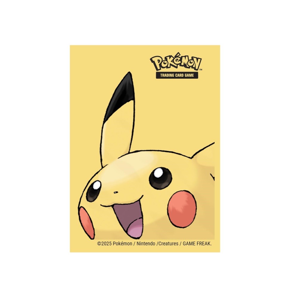 Protèges Cartes Ultra Pro Pokemon - Pikachu (Lot de 65 Sleeves)