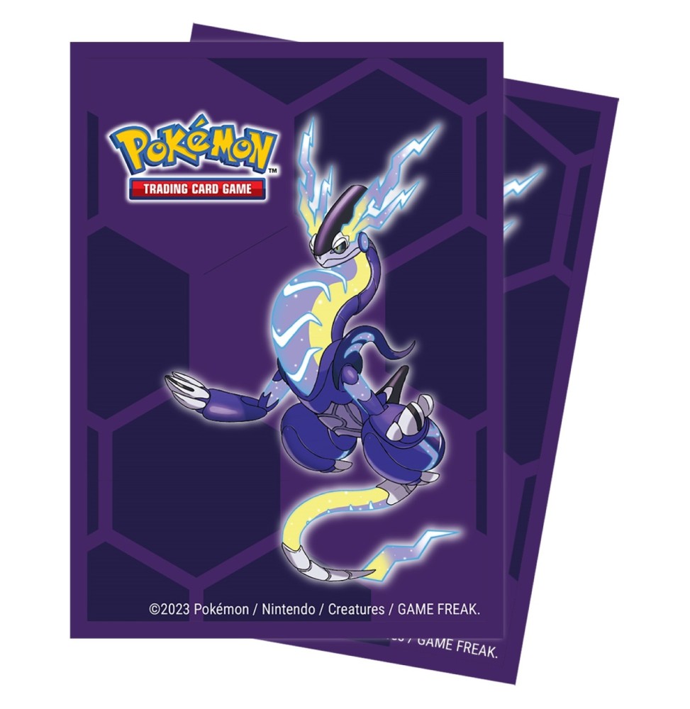 Protèges Cartes Ultra Pro Pokemon - Miraidon (Lot de 65 Sleeves)