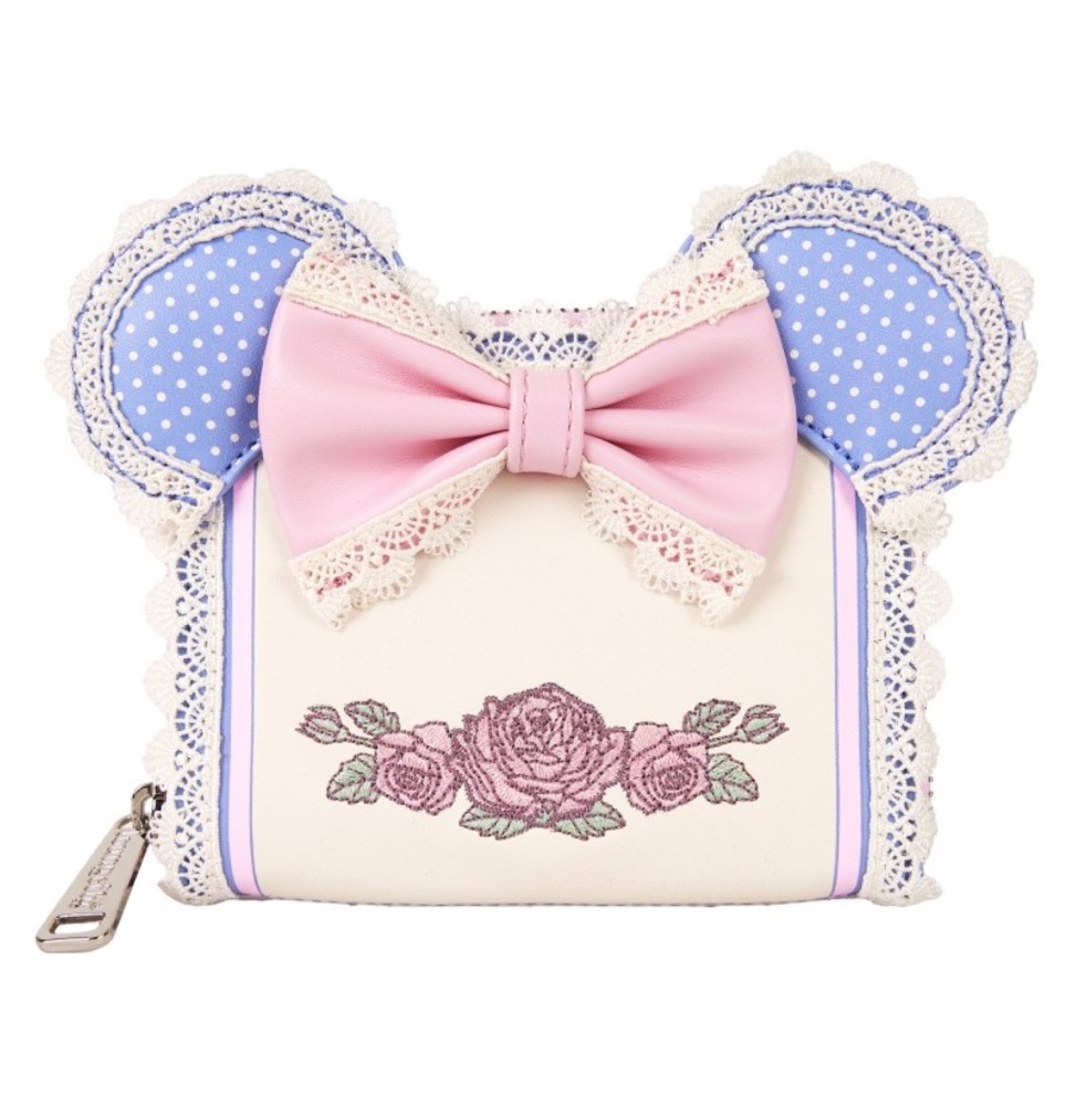 Portefeuille Loungefly Disney - Minnie Floral And Lace Ears