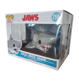Funko Pop ! Jaws / Les Dents de la Mer - Great White Shark W/Diving Tank Oversized