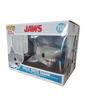 Funko Pop ! Jaws / Les Dents de la Mer - Great White Shark W/Diving Tank Oversized
