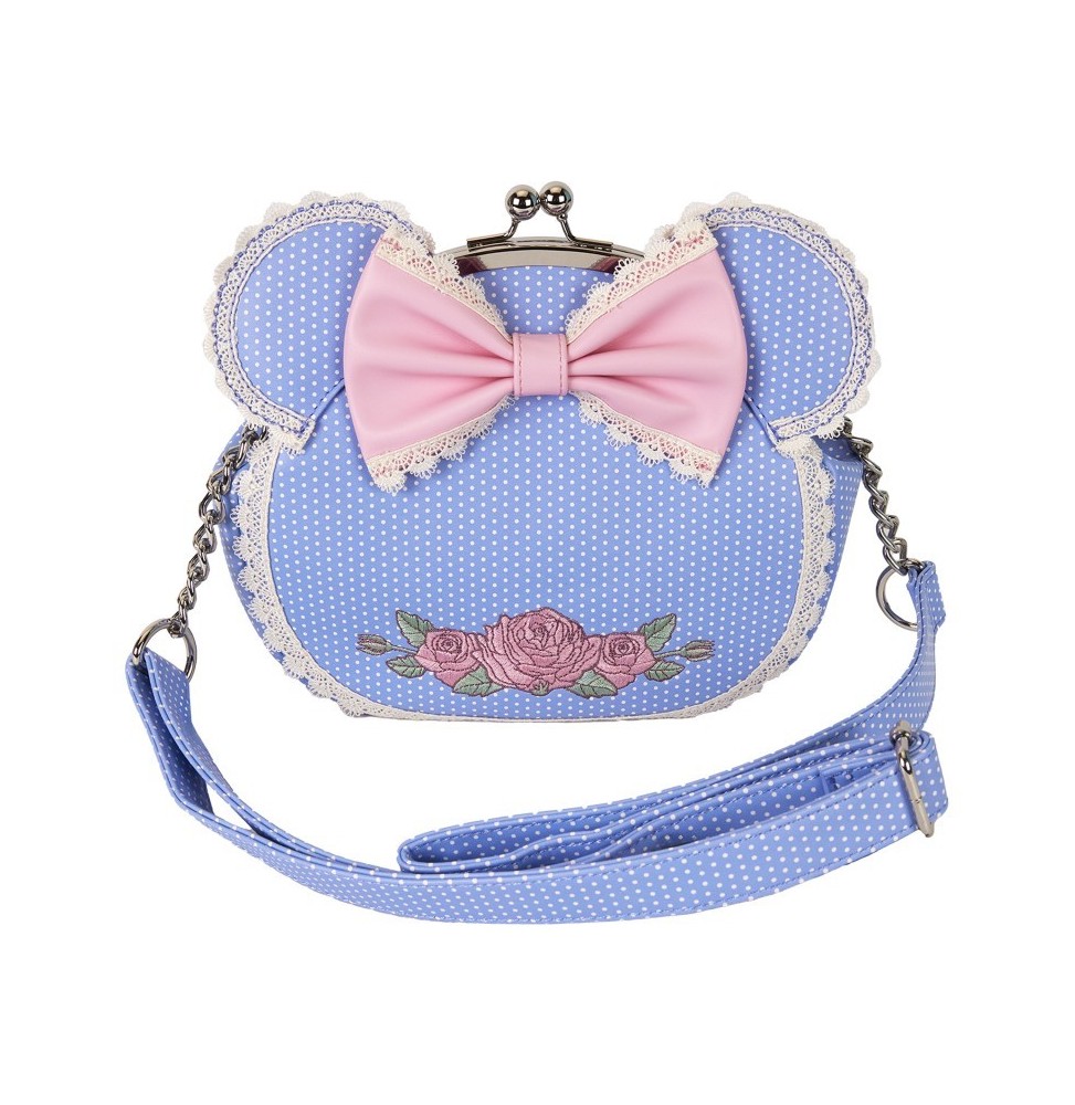 Sac à Main Loungefly Disney - Minnie Floral And Lace Kisslock