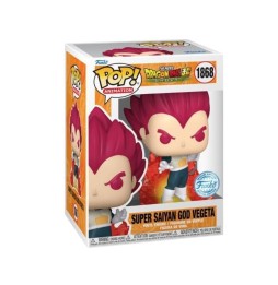 Funko Pop ! Dragon Ball Super - Vegeta Super Saiyan God (Existe en CHASE)
