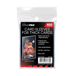 Protèges Cartes Epais Ultra Pro (Lot de 100 Sleeves)