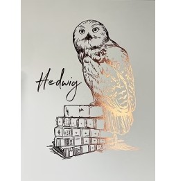 Harry Potter Artprint - Hedwige Letterpress (30 x 40)
