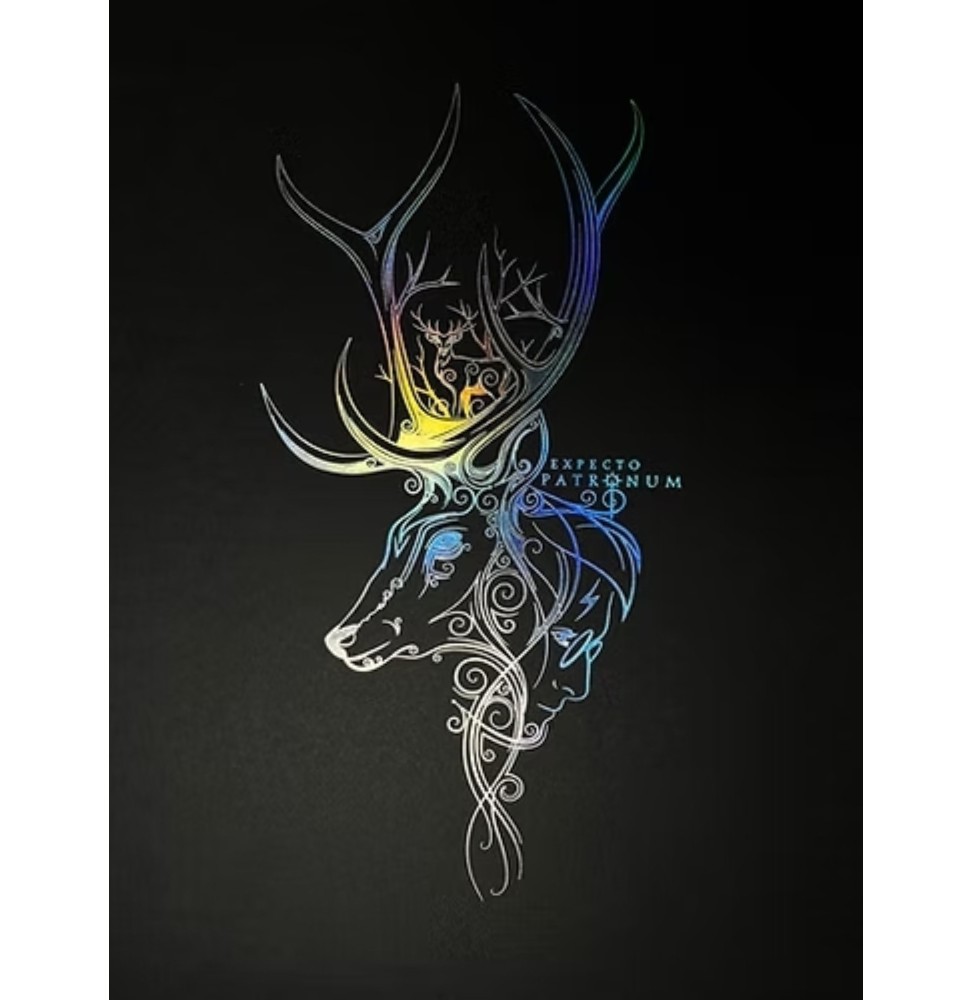 Harry Potter Artprint - Patronus (Letterpress 30 x 40)