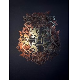 Harry Potter Artprint - Poudlard (Letterpress 30 x 40)