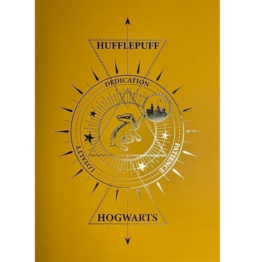Harry Potter Artprint - Pouffsouffle (Letterpress 21 x 30)