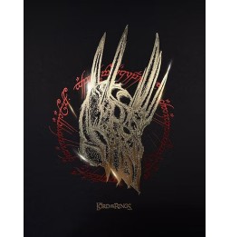 Le Seigneur Des Anneaux Artprint - Sauron Letterpress (30 x 40)