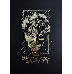 DC Artprint - Batman The Joker Or (Letterpress 21 x 30)