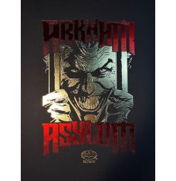 DC Artprint - Batman Joker Arkham Asylum Or (Letterpress 30 x 40)