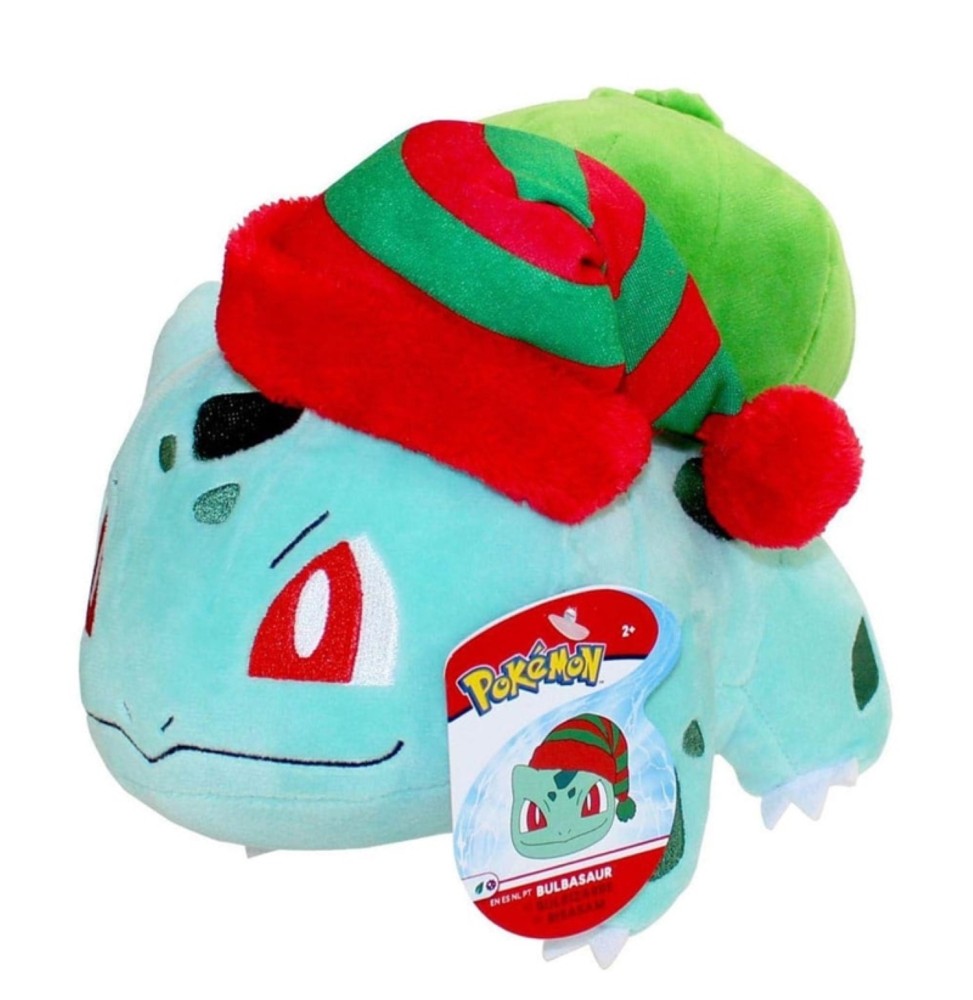 Peluche Pokémon Seasonal Holiday – Bulbizarre 20 cm