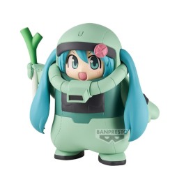 Figurine Hatsune Miku – Zaku Costume Miku (45th × Gundam)