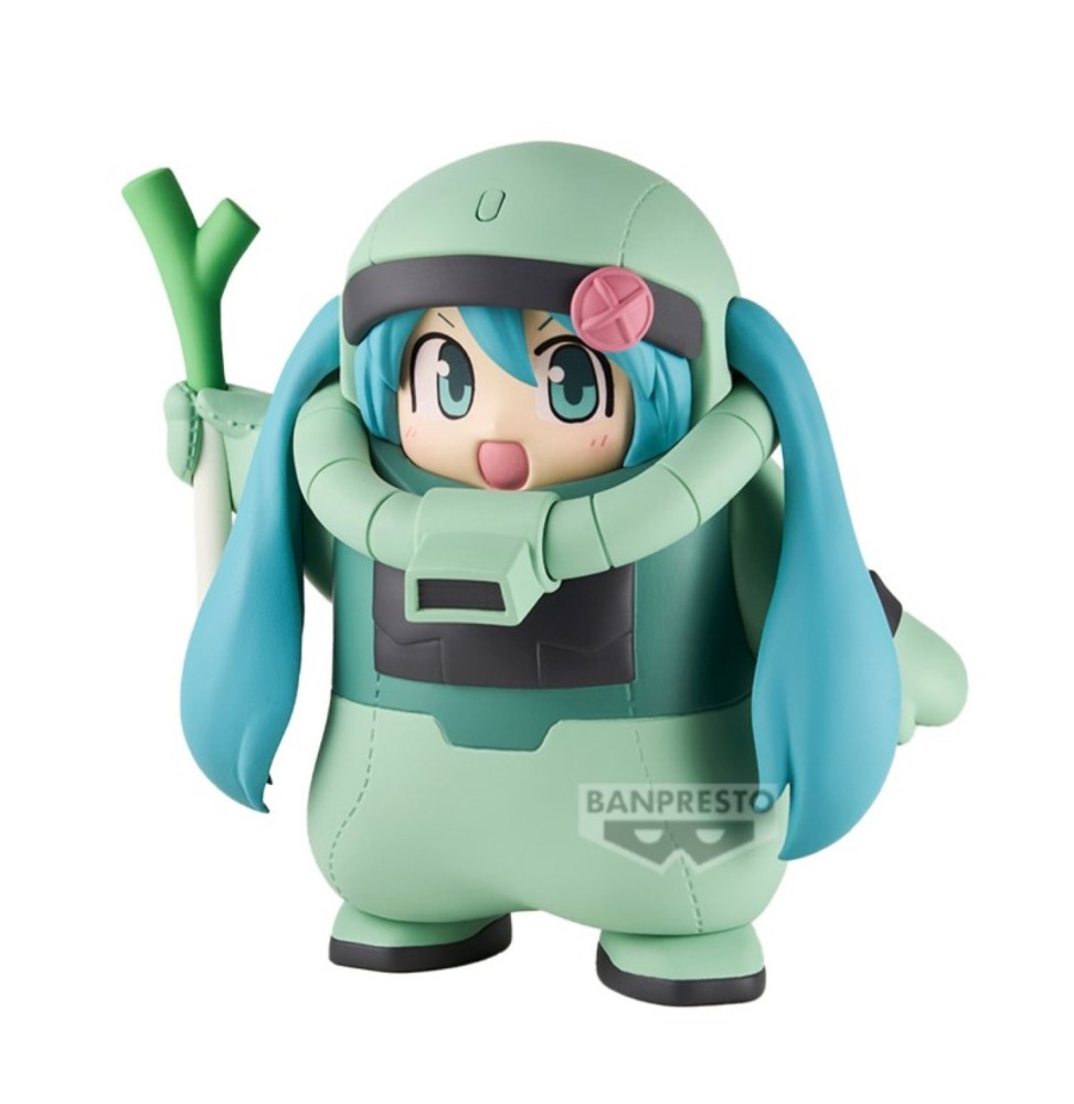 Figurine Hatsune Miku – Zaku Costume Miku (45th × Gundam)