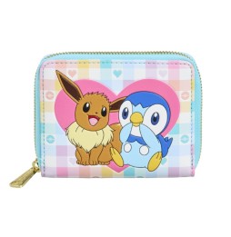 Portefeuille Loungefly Pokémon – Piplup & Évoli Friends
