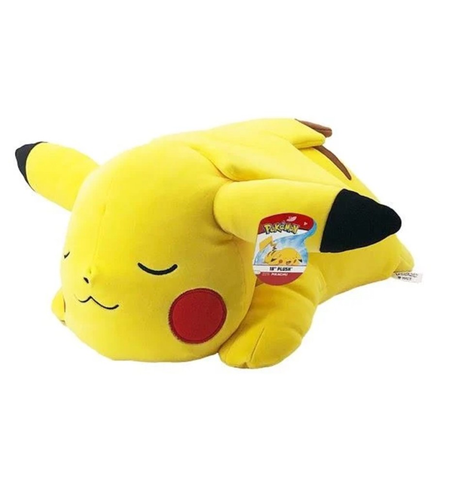 Peluche Pokémon – Pikachu endormi 45 cm