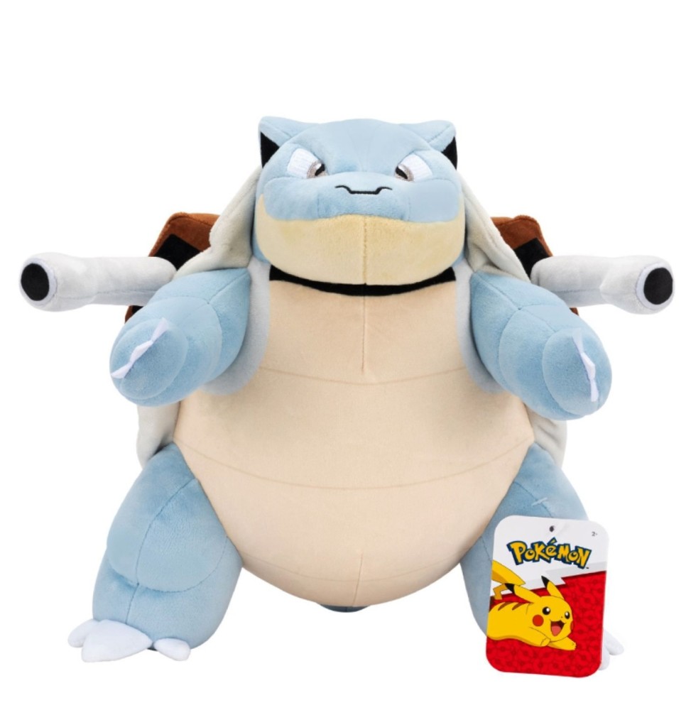 Peluche Pokémon – Tortank 30 cm