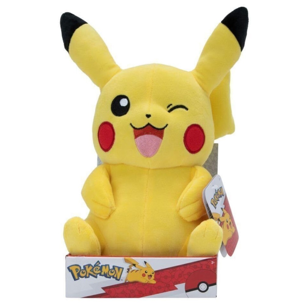 Peluche Pokémon – Pikachu 30 cm
