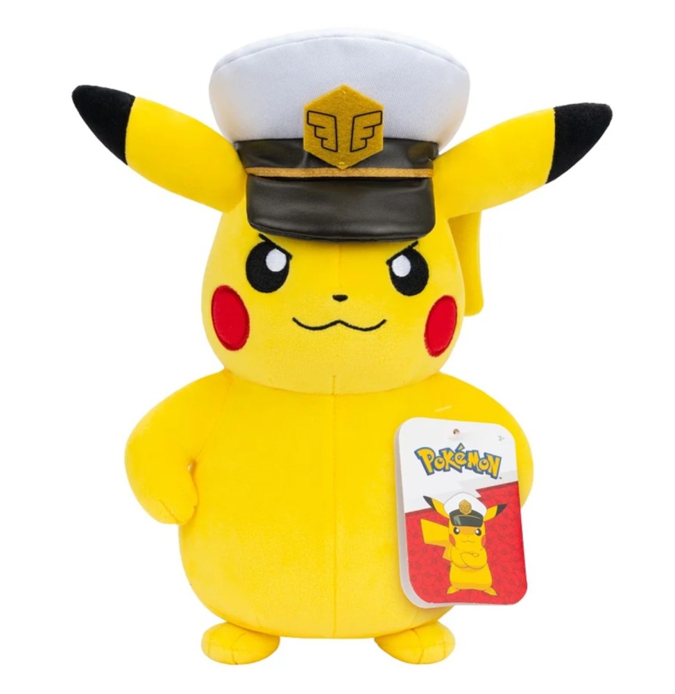 Peluche Pokémon – Captain Pikachu 20 cm