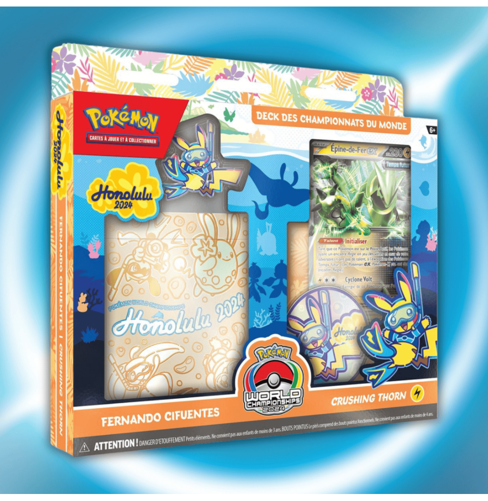 Pokémon Deck des championnats du monde 2024 (Honolulu)