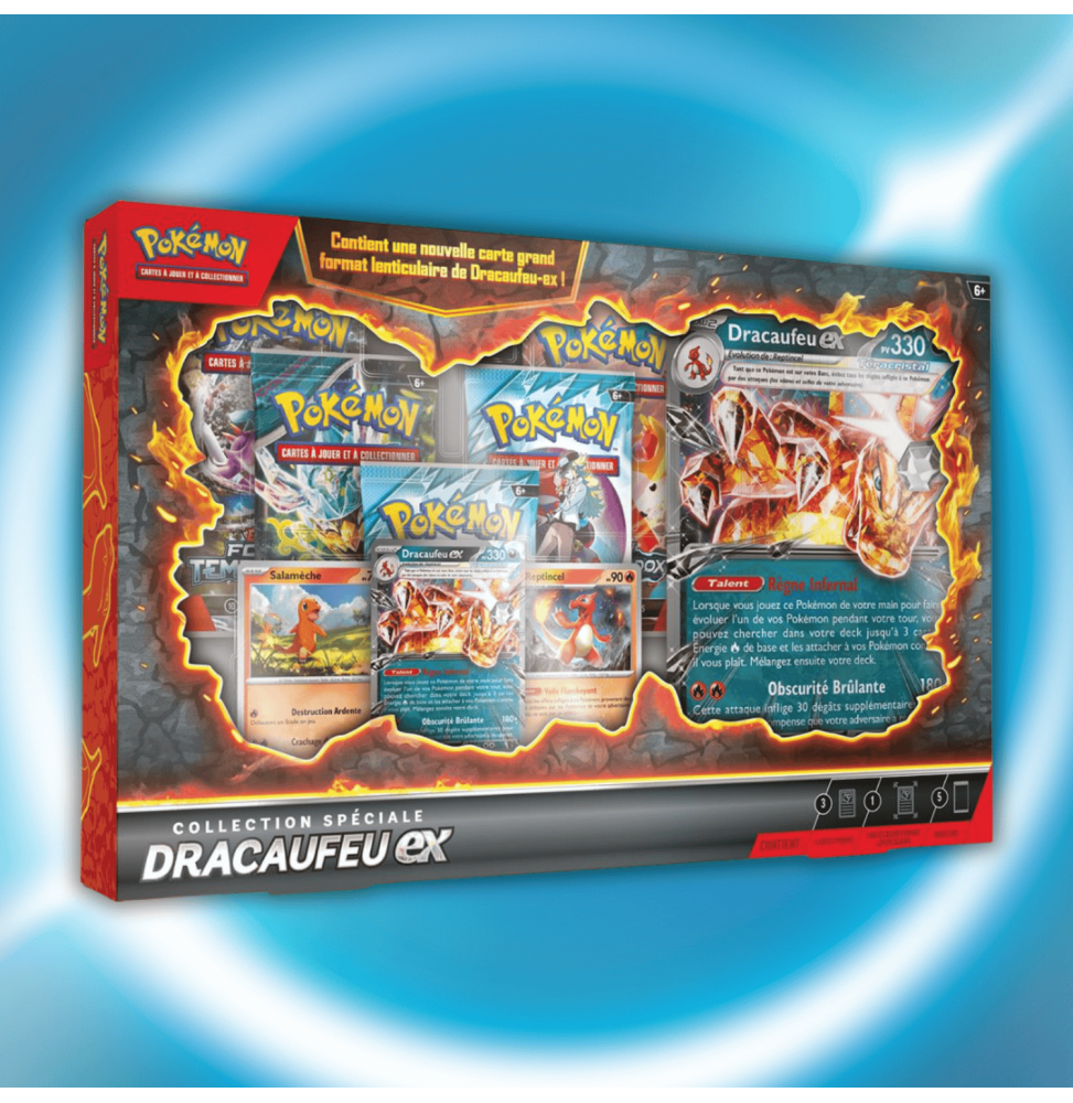 Coffret Pokémon Collection Spéciale Dracaufeu-ex
