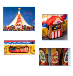 Set à construire Pantasy – Snoopy Carousel (Peanuts)