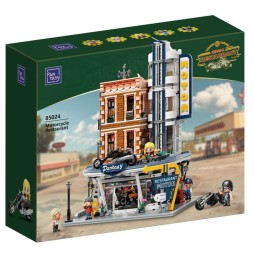 Set à construire Pantasy – Motorcycle Restaurant (Retro Series)