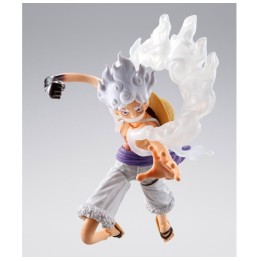 Figurine One Piece – Monkey D. Luffy Gear 5 Future Island Egghead (SH Figuarts)