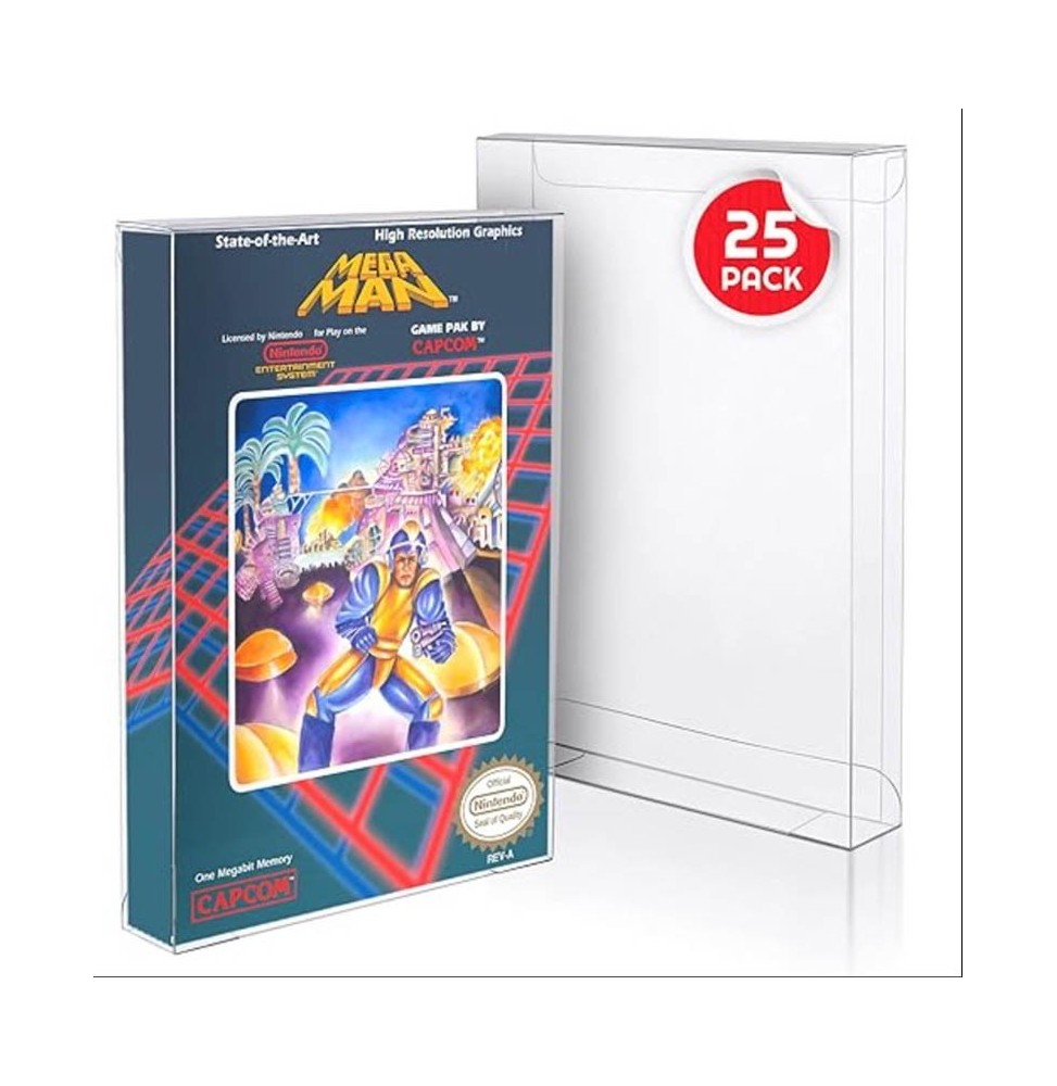 Étui de protection Evoretro – Boîte NES (25 pcs)