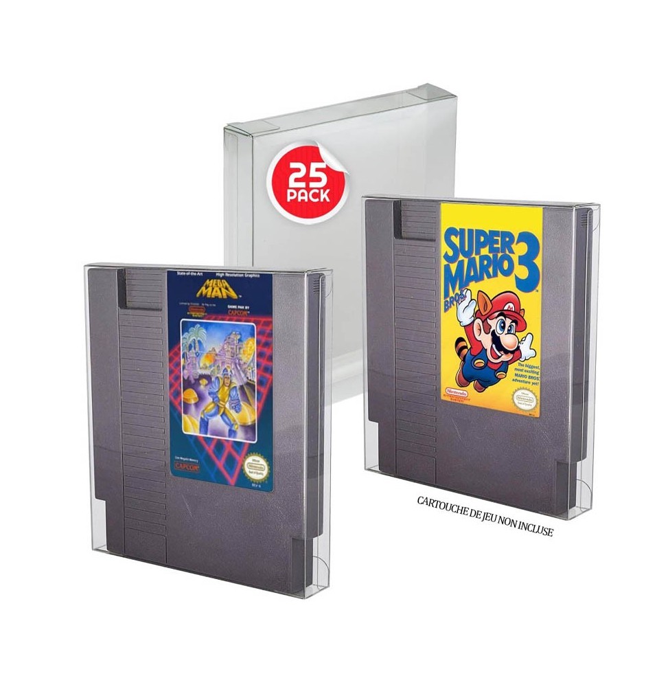 Étui de protection Evoretro – Cartouche NES (25 pcs)