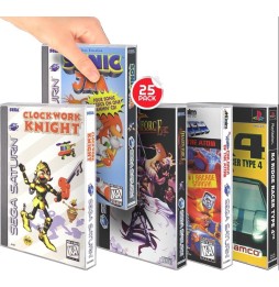 Étui de protection Evoretro – Sega Saturn Long Box (25 pcs)
