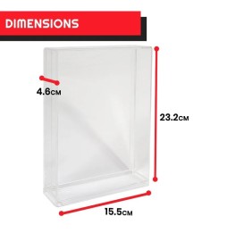 Étui acrylique Evoretro – Star Wars & GI-Joe (3,75", ×2)