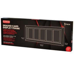 Cadre en bois Evoretro – 5 cartes gradées PSA