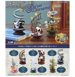 Collector Box Peanuts – Snoopy Spiral Diorama (Rement) 6 pièces