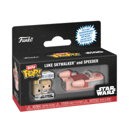 Funko Bitty Pop ! Star Wars – Luke (Ride: Speeder)
