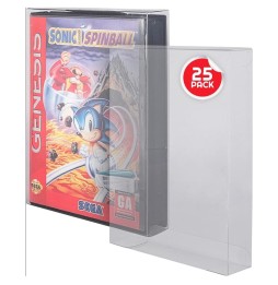 Pack de 25 protège-boîtes Evoretro – Sega Megadrive Box