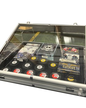 Mallette vitrine alu Evoretro – 60×50×7,5 cm