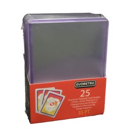 Pack de 25 Premium Toploaders 3,5 Pt 3×4″ (7,5×10 cm) (Evoretro)