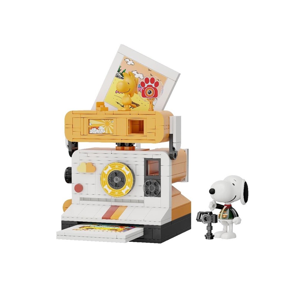 Figurine Snoopy Pantasy – Polaroid Camera (Retro Time Series) 18 cm